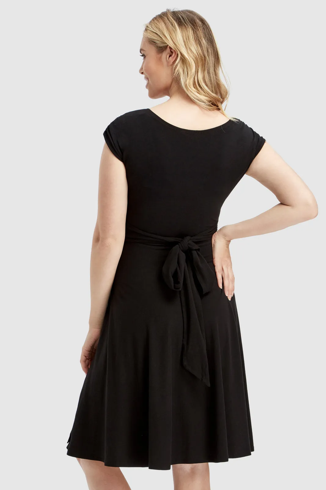 Wrap Dress - Black