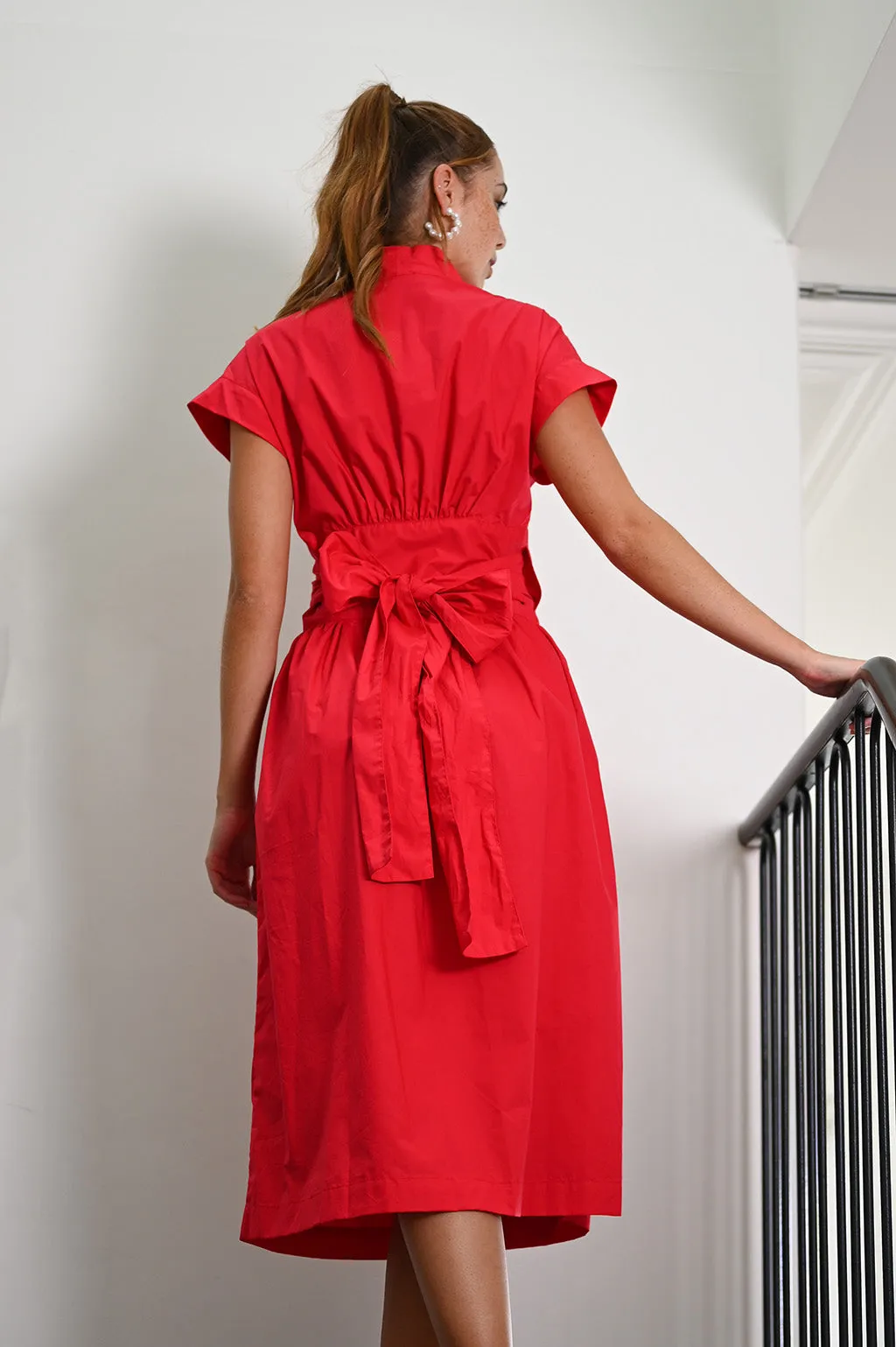 Wyatt Wylde - Kennedy Wrap Dress Red