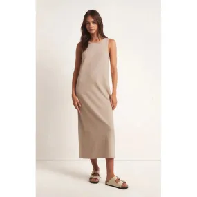 Z Supply Mystic Midi Dress Putty